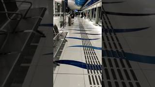 Metro station Dubai #metrostation #dubaimetro #dubailife #uniqueshorts #shortfeed #uae #trending