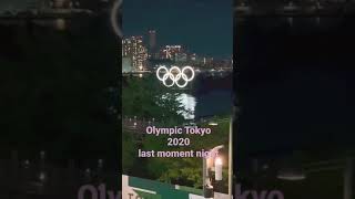 Olympic Tokyo 2020, last moment night #Tokyo2020 #Olympic  #OdaibaTokyo