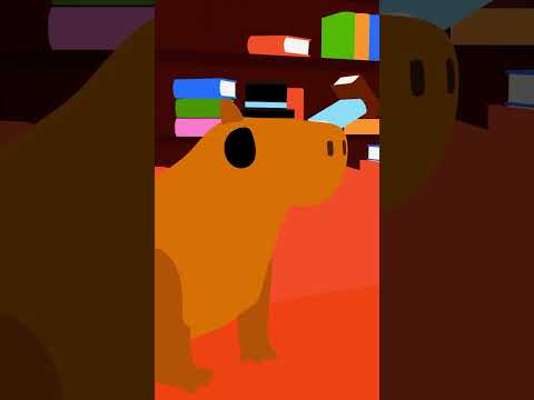 MICROWAVE #animation #3dprintable #funny #memes #3dprinting #toys #capybara #cute#microwave#blender