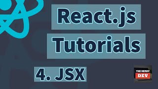 React.js Tutorials - Understanding JSX - #4