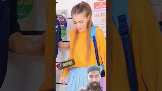 Funny Girl Checking Video | Green Screen Magic with @MdAlAmeen-c5f"