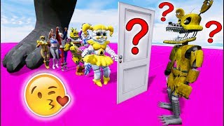 GUESS GOLDEN NIGHTMARE FOXY'S MYSTERY DATE! (GTA 5 FNAF RedHatter)
