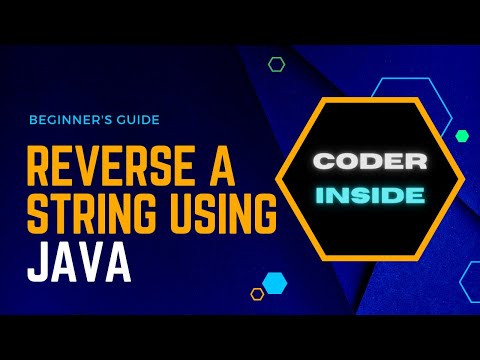 Reverse String using Java for Beginners