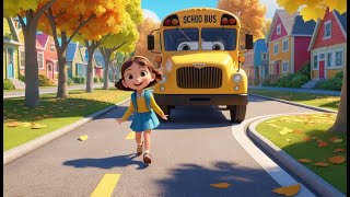 The Busy School Bus Song | Ride, Learn & Sing! | Fun Transportation Rhyme for Kids
