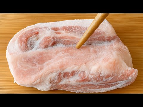7 Minutes to Defrost Meat Quickly. The Butcher Taught Me a Trick!