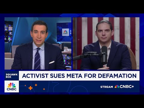 Activist Robby Starbuck on why he's suing Meta for defamation