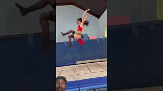 OMG 😯 what a wives #helpmemakethismakesense #trampoline #acrobatics #amnewbutnottheleast