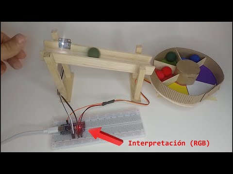 Clasificando Objetos por Color con Sensor RGB TCS34725 y Arduino