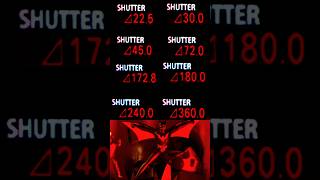 4K SHUTTER ANGLE TEST CAMERA | SONY FX30 FX3 | SHORT