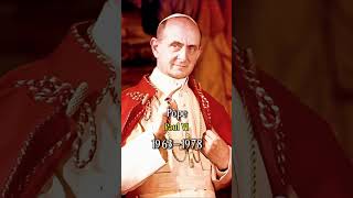 Great Popes of Every Generation #pope #history #ai #fyp