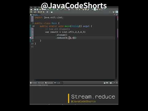 0004 Stream.reduce #java #programming #shorts