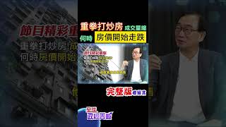 升準.降貸款成數.收緊資金!重拳打炒房，成交量縮了嗎?房價何時開始走跌? #shorts #中天財經 #全球政經周報 @中天財經頻道CtiFinance