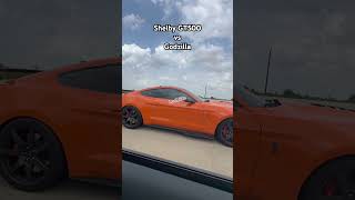 Shelby GT500 vs Nissan GTR