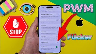 Stop iPhone From Hurting Your Eyes - Remove PWM!