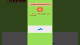question - 6 pega interview questions #pega #datatransform #DT           #pega interview questions