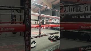 Branded gym boxing rings