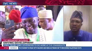 President Tinubu Asks Governors To Do More At The Grassroots