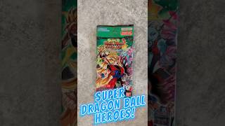 SUPER DRAGON BALL HEROES PACK! #sdbh #dbs #dbz #dragonballsuper #goku #anime #dragonball #shorts