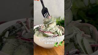 Creamy Cucumber Salad