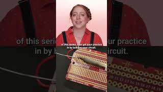Solderless Breadboard to Soldered Circuit - Becky Stern #Shorts