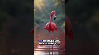 This Lake Turns Animals Into Stone 😨🪨 #lakenatron #weirdnature #strangeworld #animalfacts #shorts