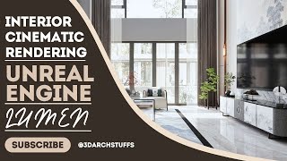 LIVING ROOM CINEMATIC IN UNREAL ENGINE LUMEN.