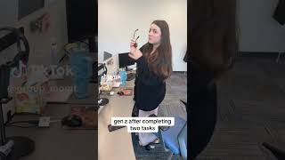 Got to go!🕺🏼#genz #corporatelife #workhumor #worklife #genzhumor