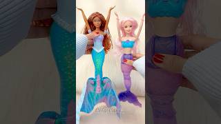 Transforming Disney Ariel Mermaids! #Disney #elsa #nezha #shorts #satisfying #unboxing #ariel