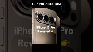 Apple’s Next Big Thing? iPhone 17 Pro Design Leaks  #iPhone17Pro #AppleLeaks #TechNews