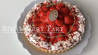 \サクサクタルト生地/ いちごタルトの作り方🍓 Strawberry Tart