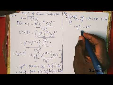 Maximum Likelihood Estimate of Gammma Distribution
