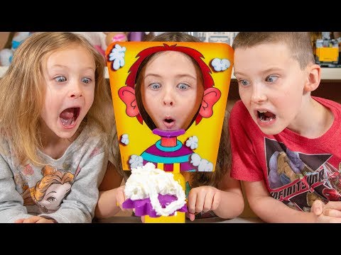 Pie Face Game Surprise Toy Challenge | Rainbow Bag Blind Bags Toys for Boys & Girls Kinder Playtime