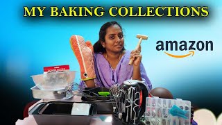 Baking Tools For Beginners from Amazon | My Baking Collection & Essential For Starters | MTT RAGHAVI