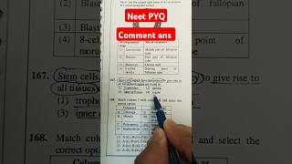 Neet ♥️ ncert daily questions practice 💯#ncertsolutions #neetmcq #neet #medicalentranceexam #aiims