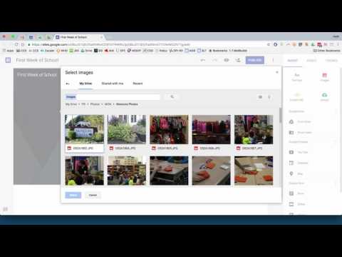 New Googe Sites Introduction