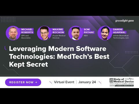 Leveraging Modern Software Technologies: MedTech’s Best Kept Secret