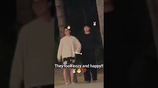 They look happy that's all MATTER🐰#bts #jungkook #jimin #jikook #kookmin #jikooklovers #jikookbusan