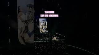 LISA NEW DANCE IN LA #lalisa #blackpink #dance #performance #shorts #shortvideo #concert #kpop