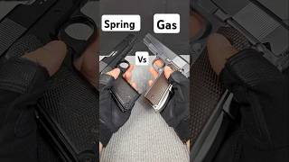 Colt 1911 Difference Gas vs Spring Airsoft