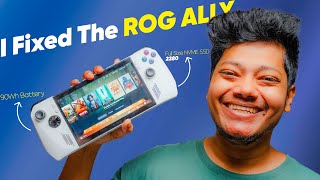 Transforming My Asus ROG Ally To an Ally X in 2025 | ROG Ally 90Wh Battery & SSD Mod Upgrade