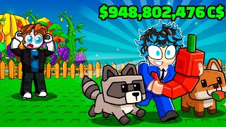 I GOT RICH STEALING FROM THE RICHEST PLAYERS IN GROW A GARDEN