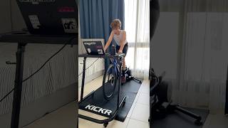 My new indoor setup with Wahoo Kickr Move allows me to cycle in any weather
