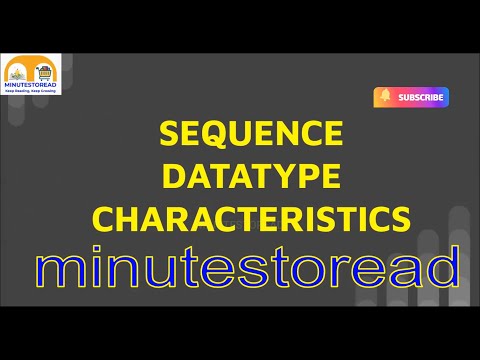 Sequence Datatype Characteristics in Tamil | List | Dict | Set | Str | Tuple | Basic Introduction