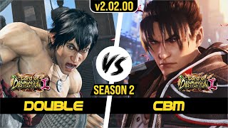 Tekken 8 | DOUBLE (Law) VS CBM (Jin)