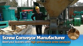 Screw Conveyor Manufacturers||Boost Your Business with High-Performance Screw Conveyors#conveyor