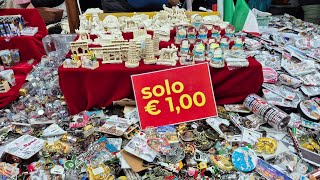 What Can You Buy for 1 Euro in Rome? 🇮🇹 (2025 Cheapest Street Souvenirs) 😱 1€ Only