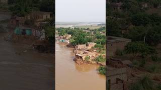 Bihar water flood Jawaniya village is destroyed 😔 😢 #jawaniya #shorts #flood #waterflood #bihar #for