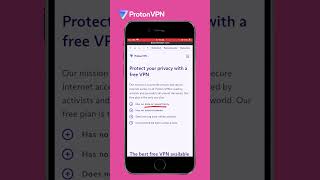 Best Free VPN For iPhone 2023 #shorts