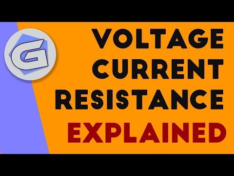 voltage current and resistance explained