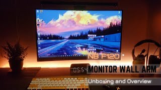 North Bayou F120 Monitor Wall Arm | Unboxing and Overview